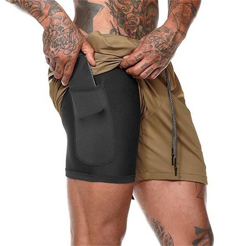 2 in 1 Speedpocket Workout Training Shorts Sporting Goods Type : With Towel Buckle|Without Towel Buckle 2 in 1 Speedpocket Workout Training Shorts Sporting Goods Type : With Towel Buckle|Without Towel Buckle
