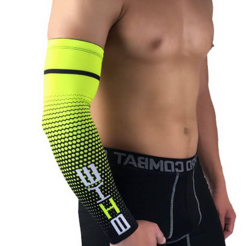 UV Protection Sports Arm Sleeves 2 PCS Sporting Goods Color : Green|Red|White UV Protection Sports Arm Sleeves 2 PCS Sporting Goods Color : Green|Red|White