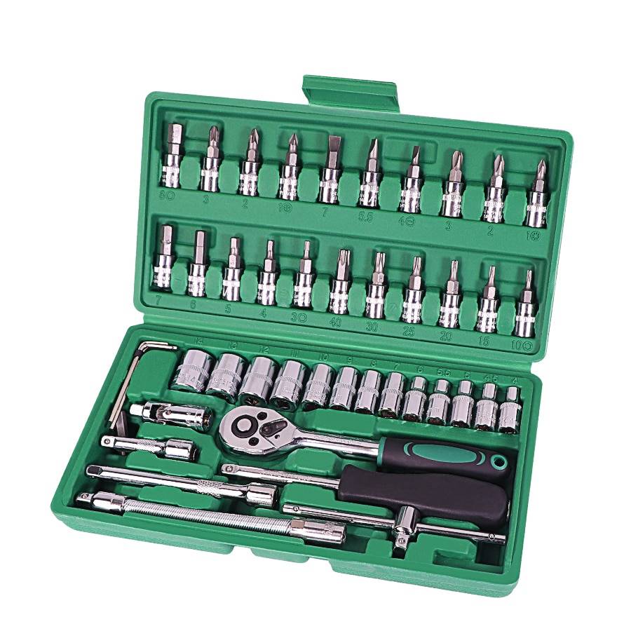 46 Piece Mechanic Tool Set Car Repair & Specialty Tools Color : Green|Orange|Red (53 pcs) 46 Piece Mechanic Tool Set Car Repair & Specialty Tools Color : Green|Orange|Red (53 pcs)