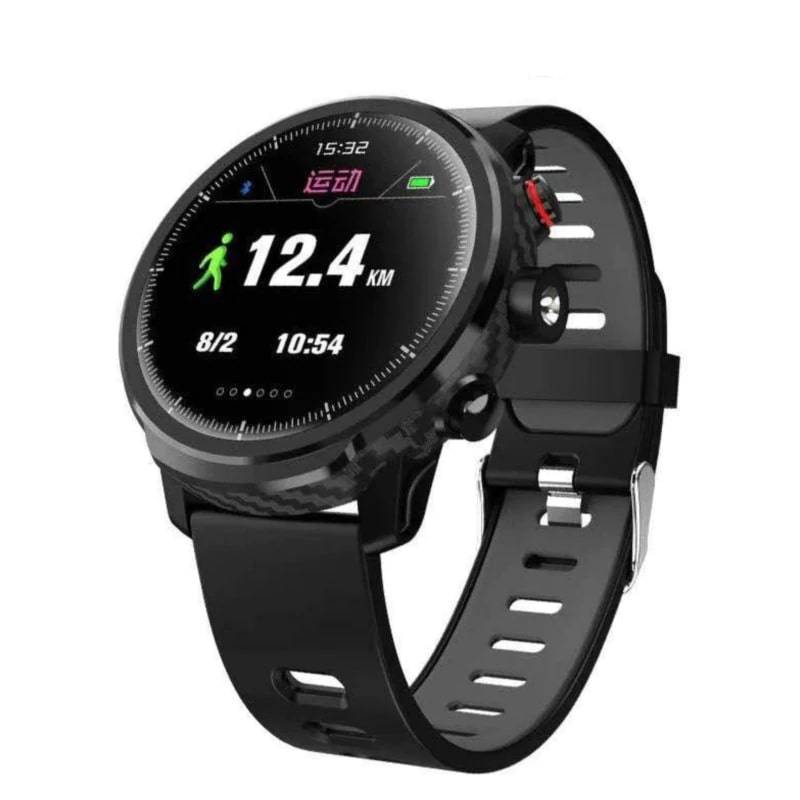 Sports Smart Watch With Heart Rate Monitor Sporting Goods Color: Black Sports Smart Watch With Heart Rate Monitor Sporting Goods Color: Black