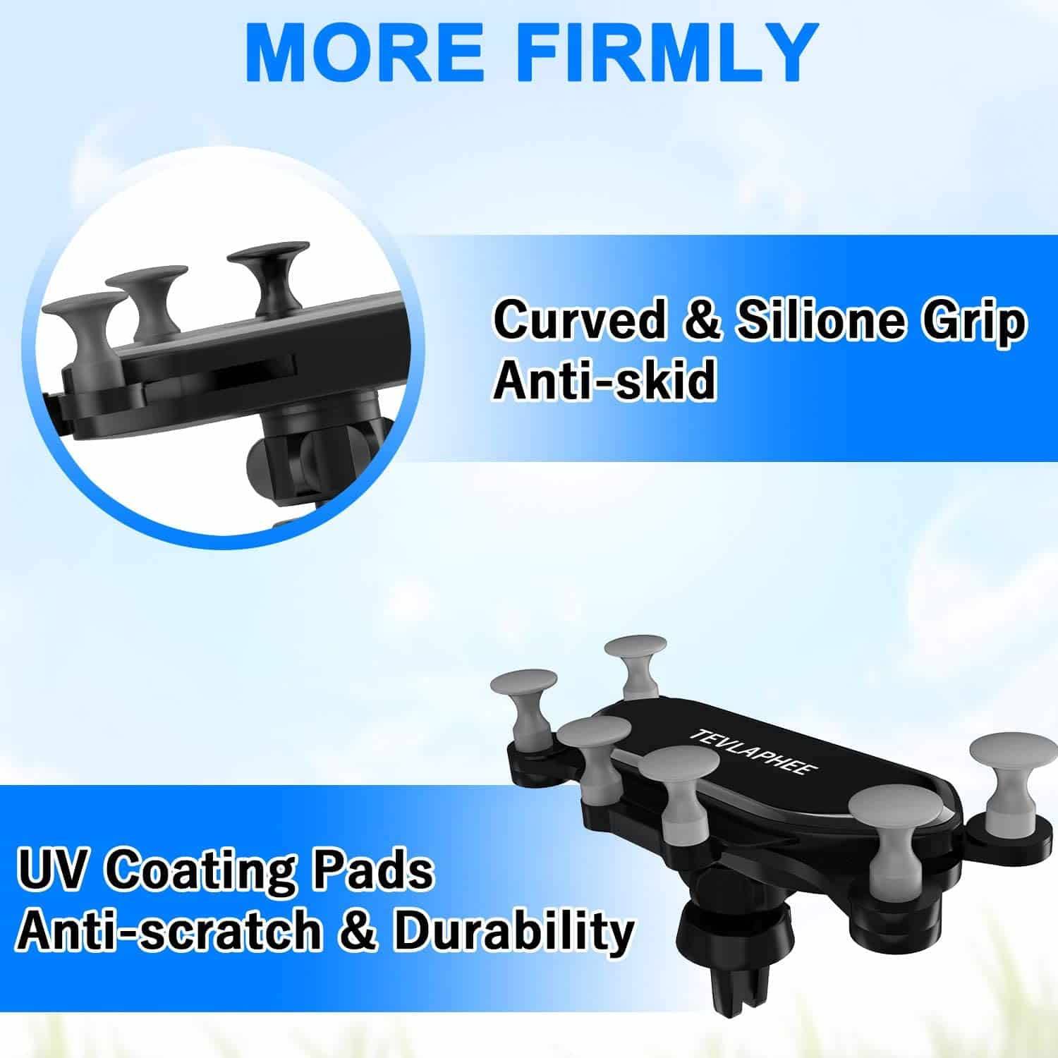 Car Gravity Phone Stand Phone Accessories Phone Stands Color : Black|Red|Silver Car Gravity Phone Stand Phone Accessories Phone Stands Color : Black|Red|Silver