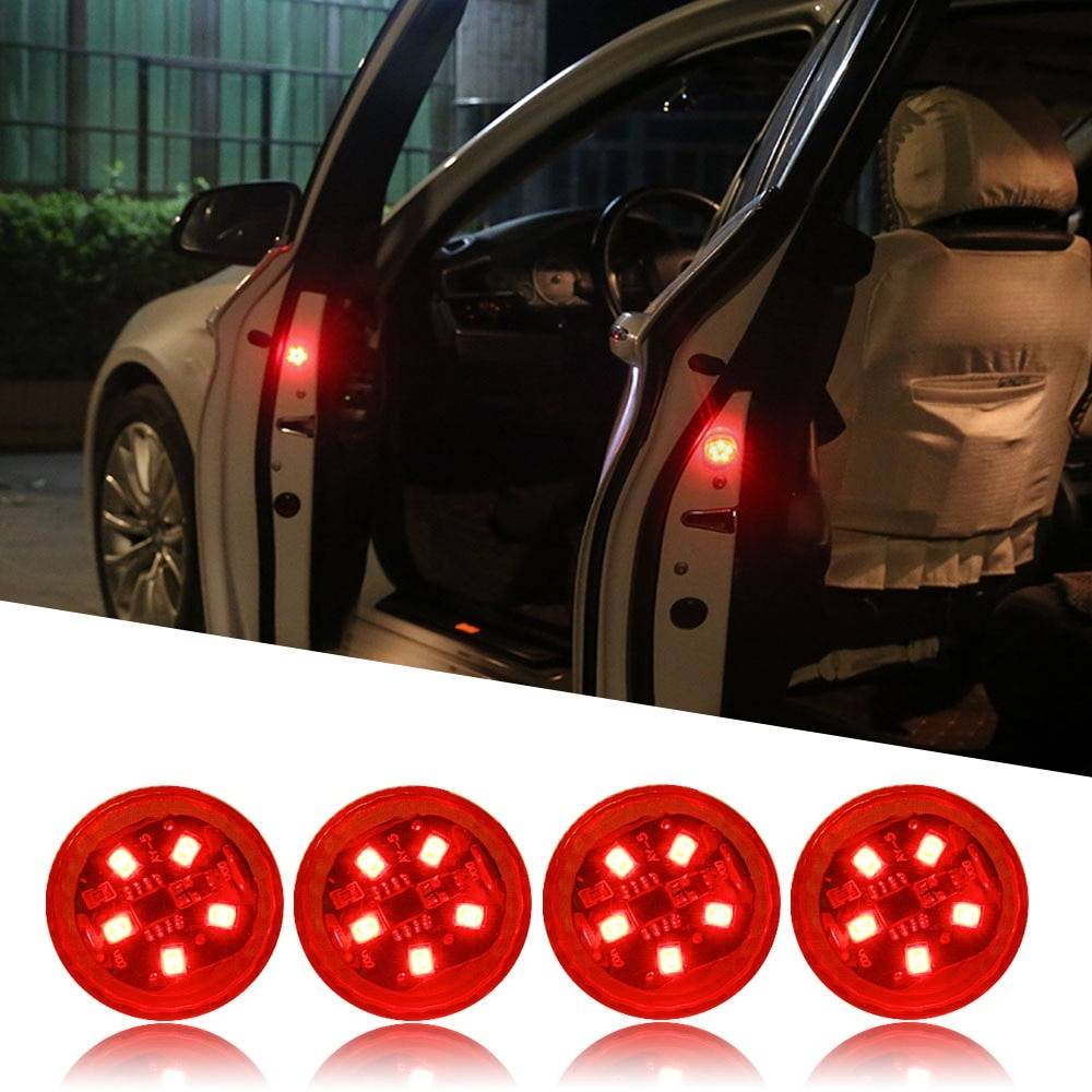 Magnetic Car Door Warning Light Car Accessories Emitting Color : Red x 1 piece|Red x 4 pieces|Red x 2 pieces|Blue x 1 piece|Blue x 2 pieces|Blue x 4 pieces|RGB x 1 piece|RGB x 2 pieces|Yellow x 1 piece|RGB x 4 pieces|Yellow x 2 pieces|Yellow x 4 pieces Magnetic Car Door Warning Light Car Accessories Emitting Color : Red x 1 piece|Red x 4 pieces|Red x 2 pieces|Blue x 1 piece|Blue x 2 pieces|Blue x 4 pieces|RGB x 1 piece|RGB x 2 pieces|Yellow x 1 piece|RGB x 4 pieces|Yellow x 2 pieces|Yellow x 4 pieces