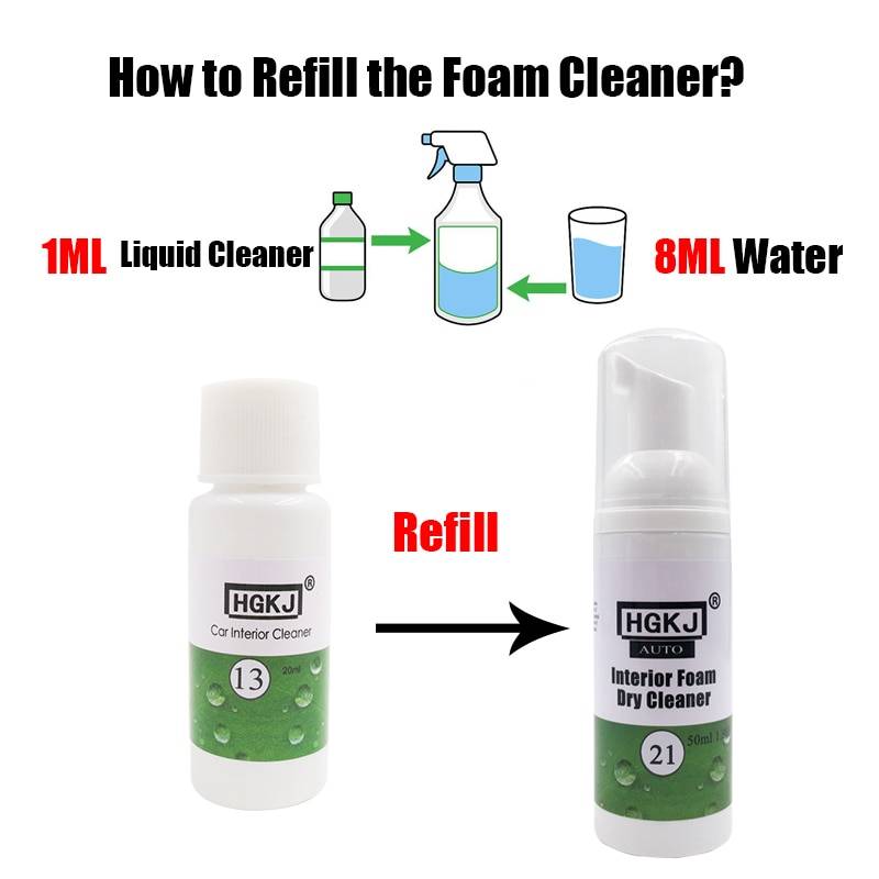 Car Seat Interior Cleaner Best Sellers Car Accessories Type : 20 ml|50 ml|Foam Car Seat Interior Cleaner Best Sellers Car Accessories Type : 20 ml|50 ml|Foam