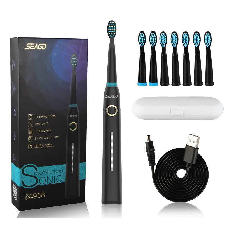 Electric USB Rechargeable Waterproof Toothbrush Oral Care Personal Care Type : 1|2|3|4|5|6 Electric USB Rechargeable Waterproof Toothbrush Oral Care Personal Care Type : 1|2|3|4|5|6