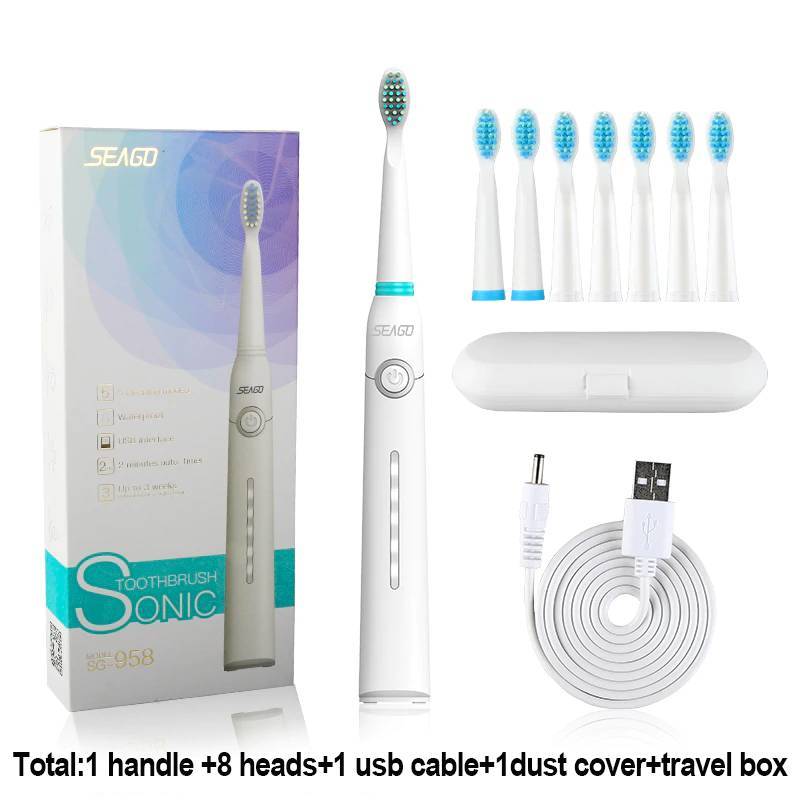 Electric USB Rechargeable Waterproof Toothbrush Oral Care Personal Care Type : 1|2|3|4|5|6 Electric USB Rechargeable Waterproof Toothbrush Oral Care Personal Care Type : 1|2|3|4|5|6