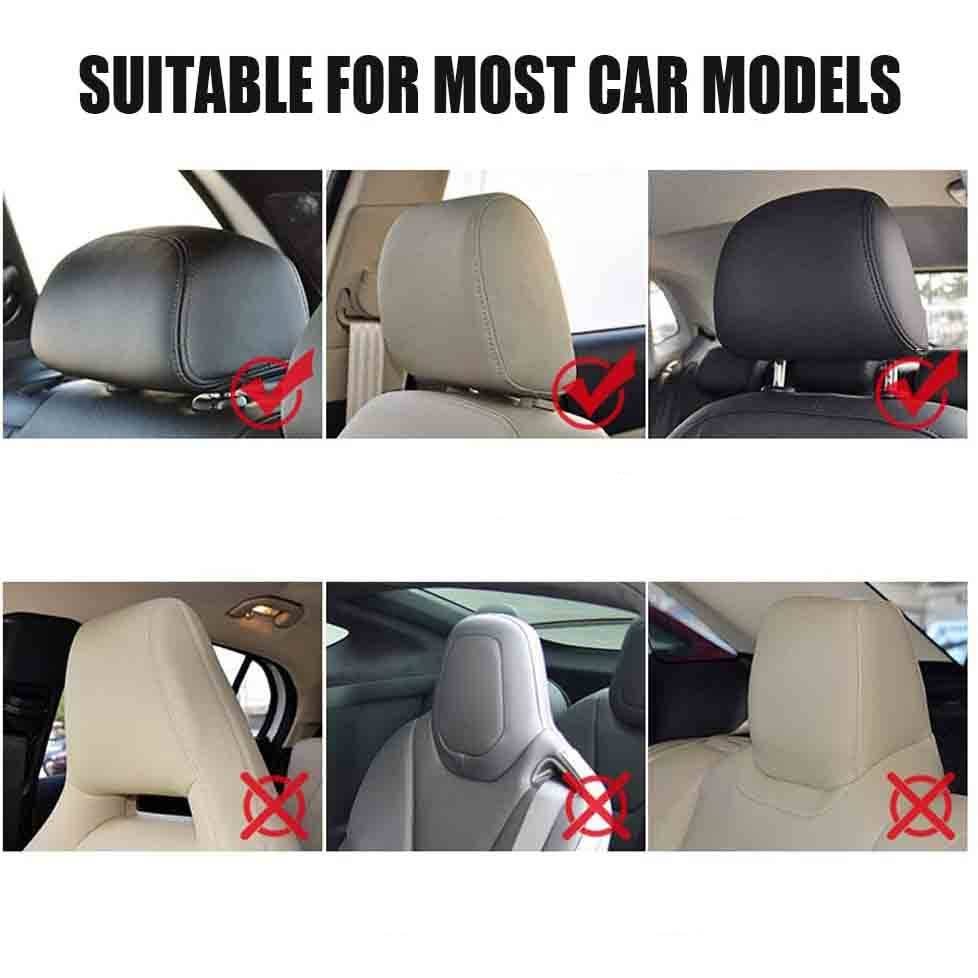 Premium Car Seat Headrest Pillows Best Sellers Car Organizers Type : Black Leather|Black Leather With Red Stitching|Beige Leather|Brown Leather Premium Car Seat Headrest Pillows Best Sellers Car Organizers Type : Black Leather|Black Leather With Red Stitching|Beige Leather|Brown Leather