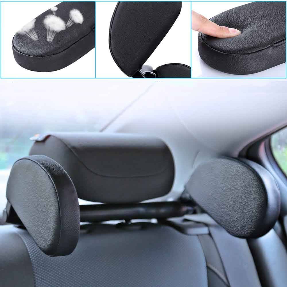 Premium Car Seat Headrest Pillows Best Sellers Car Organizers Type : Black Leather|Black Leather With Red Stitching|Beige Leather|Brown Leather Premium Car Seat Headrest Pillows Best Sellers Car Organizers Type : Black Leather|Black Leather With Red Stitching|Beige Leather|Brown Leather