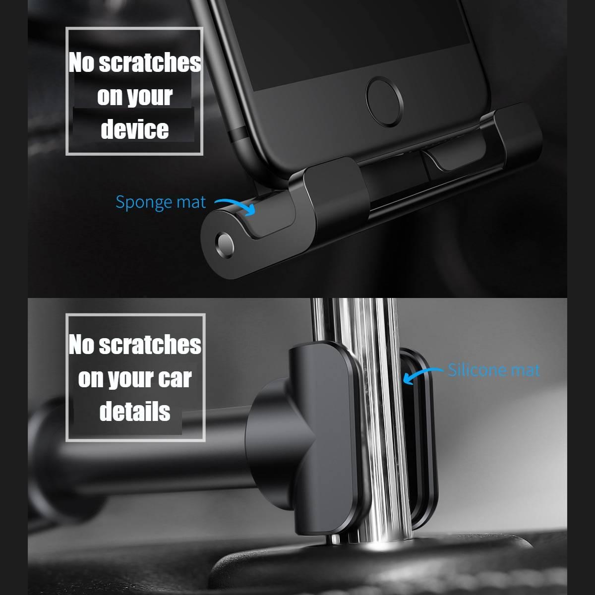 Car Tablet Holder Car Organizers Color : Black|Red Car Tablet Holder Car Organizers Color : Black|Red