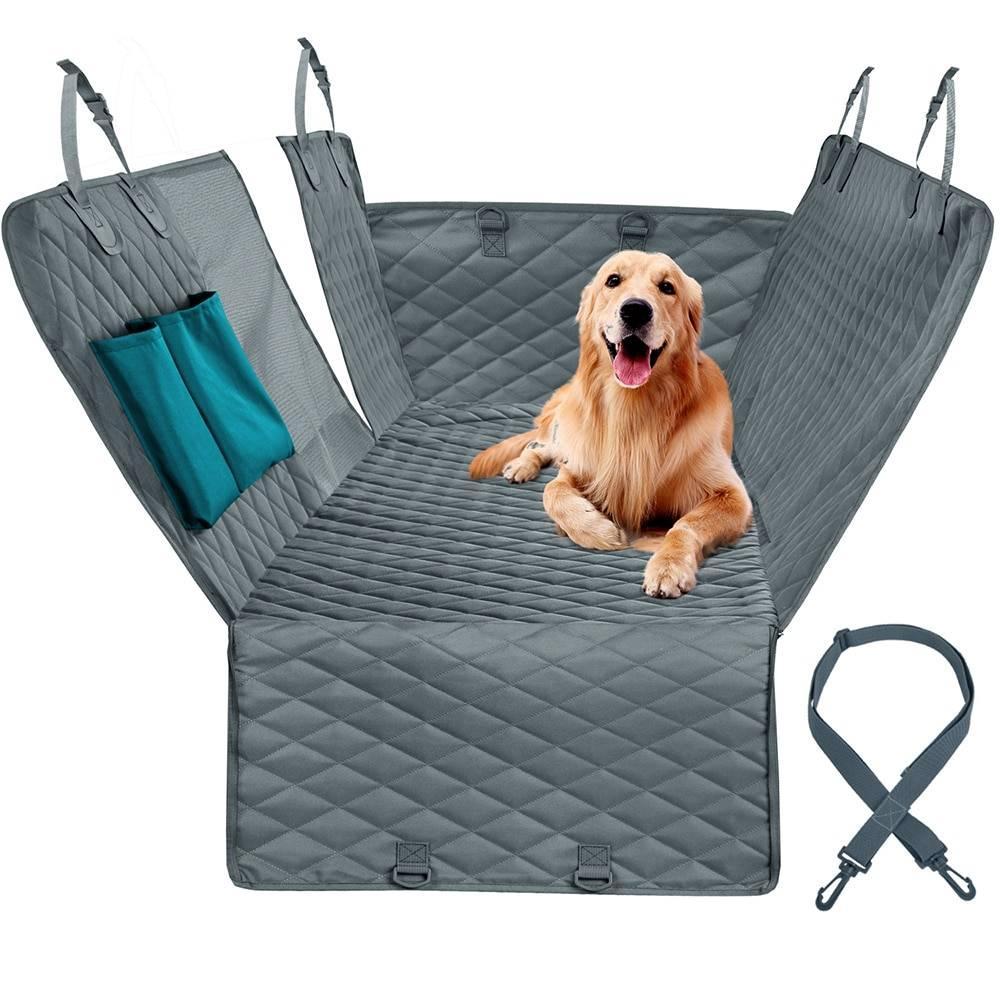 Dog Car Seat Cover Car Organizers Color : Gray Dog Car Seat Cover Car Organizers Color : Gray