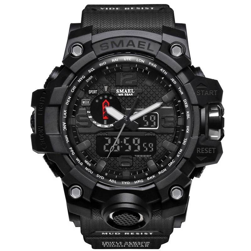 Rugged Sports Watches for Men with Digital and Analogue Display Color : Black|Khaki|Black Green|ArmyGreen|Orange|Camo Black|Black Blue|Gray Black|Red Blue|Blue|Black Golden|Black Silver|Camo Blue|Camo Red|Camo Black Orange|Camo ArmyGreen|Camo Khaki Rugged Sports Watches for Men with Digital and Analogue Display Color : Black|Khaki|Black Green|ArmyGreen|Orange|Camo Black|Black Blue|Gray Black|Red Blue|Blue|Black Golden|Black Silver|Camo Blue|Camo Red|Camo Black Orange|Camo ArmyGreen|Camo Khaki